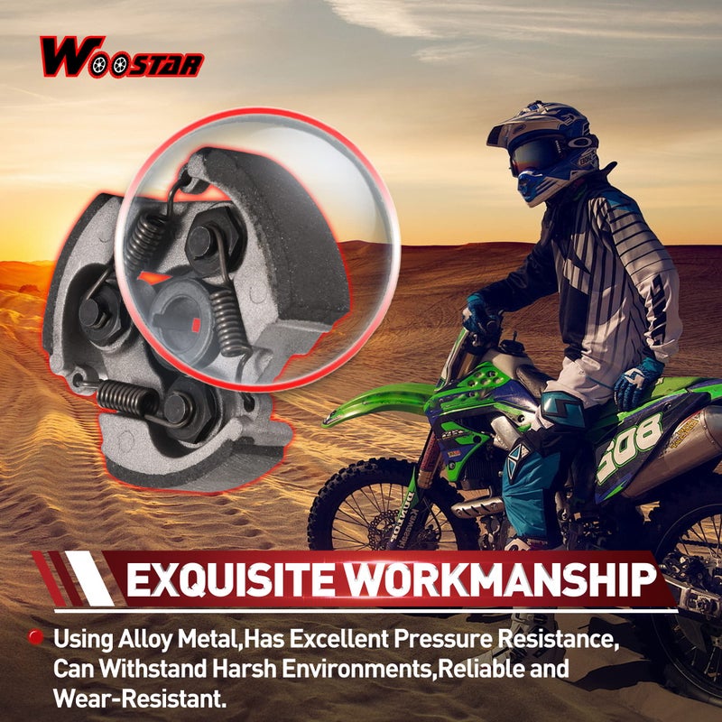 WOOSTAR Clutch Pad with 3 Springs Replacement for 2 Stroke 47cc 49cc 50cc 53cc Coolster Mini Pocket Bike Dirt Pit Bike Crosser ATV - Image 4